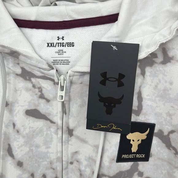 NWT Project Rock Men's Sleeveless Full Zip Hoodie XXL - Picture 13 of 15